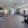 a gym with exercise equipment